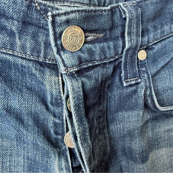 Rock & Republic Button Fly Straight Leg Men's Blue Jeans Size 32 - Picture 5 of 6